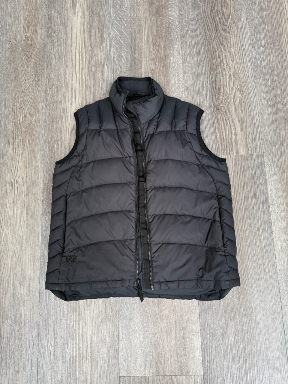 Cabela's Black Quilted Down Puffer Vest